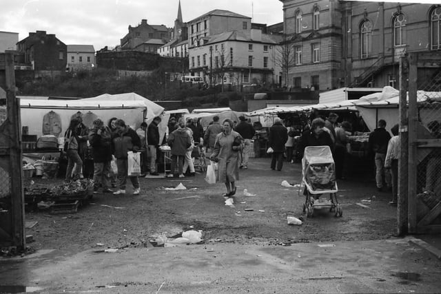 The old Foyle Street market.