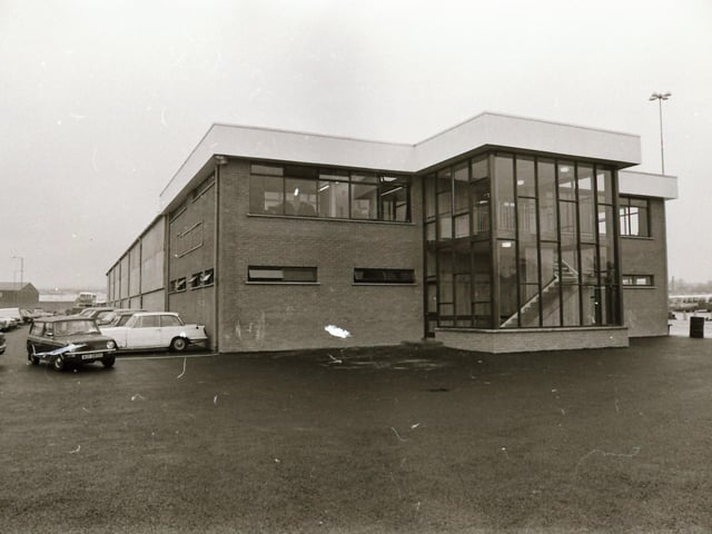 The new bus depot at Pennyburn.