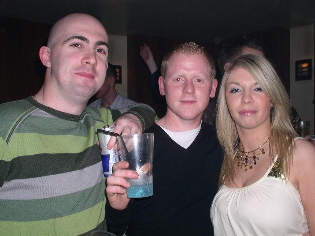 Derry folk out partying in The Metro and Sugar nightclubs, February 2006.