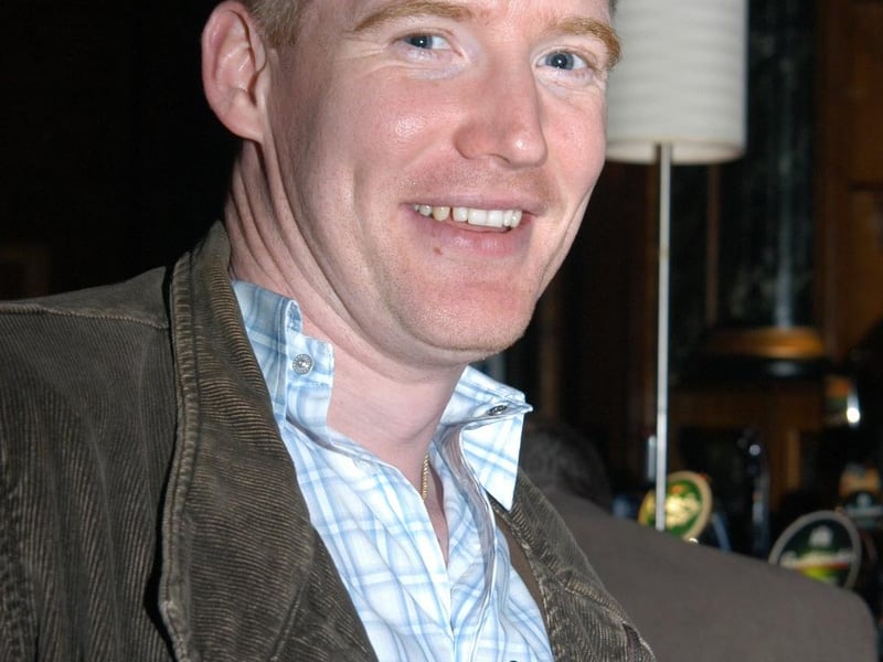 Ryan McMullan's leaving do in Jackie Mullan’s.