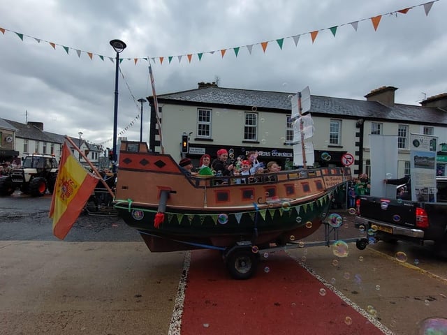 St Patrick's Day in Moville March 17, 2023.