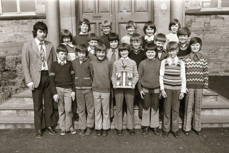 Prizewinners back in 1974.