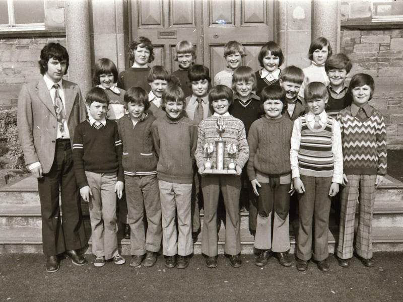 Prizewinners back in 1974.