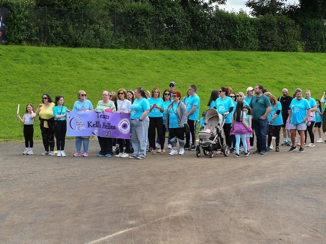 Forty teams, fundraising in the fight to beat cancer, participated in the 24 hour Legenderry Relay for Life at St Columba’s Park on Saturday. Photo: George Sweeney.