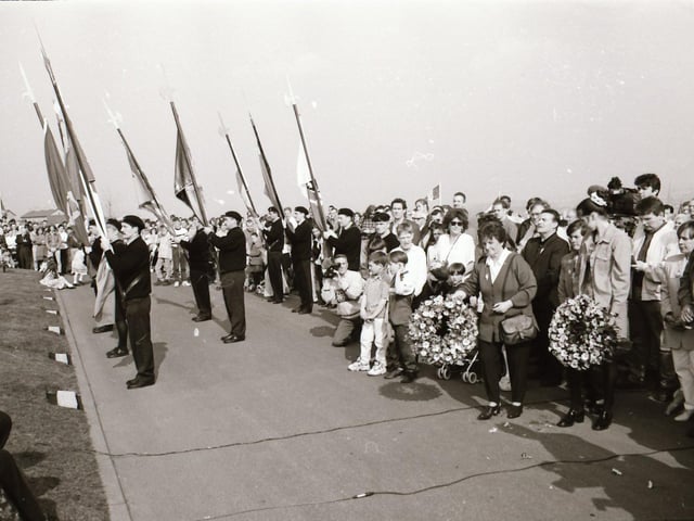 Easter commemoration in Derry.