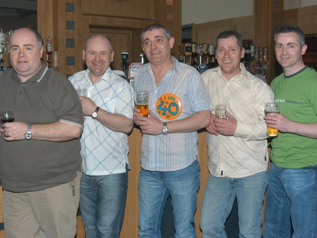 Adrian's 40th birthday with friends and family.