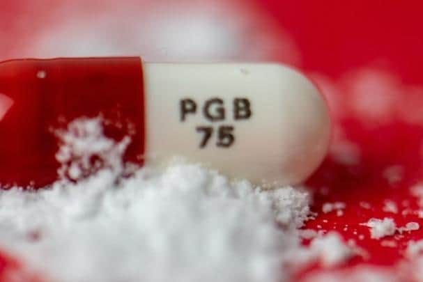 Pregabalin, a drug normally prescribed for anxiety, epilepsy and pain.