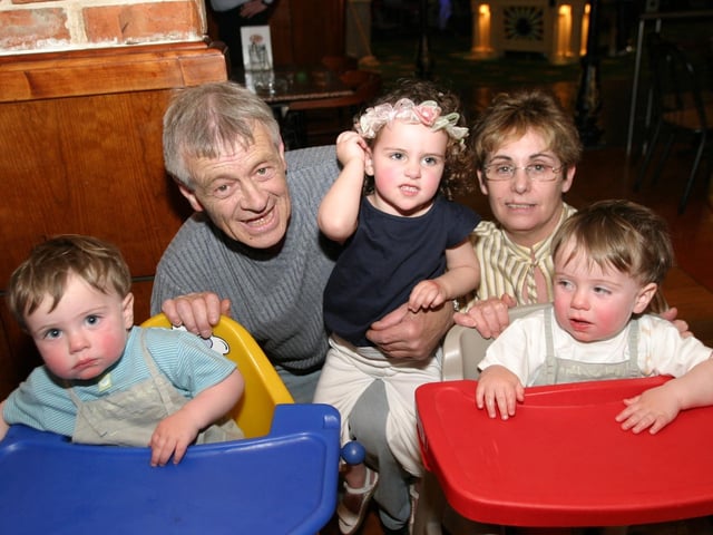 Parties and celebrations in Derry back in May 2004.
