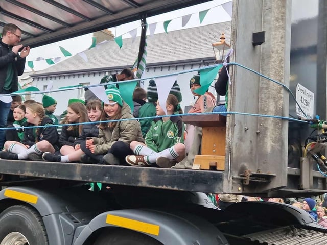 Buncrana St Patrick's Day Parade 2025.