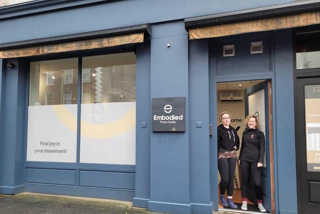 Laurie Schneider and Louise Carey, who run Embodied Pilates Studio on Clarendon Street.