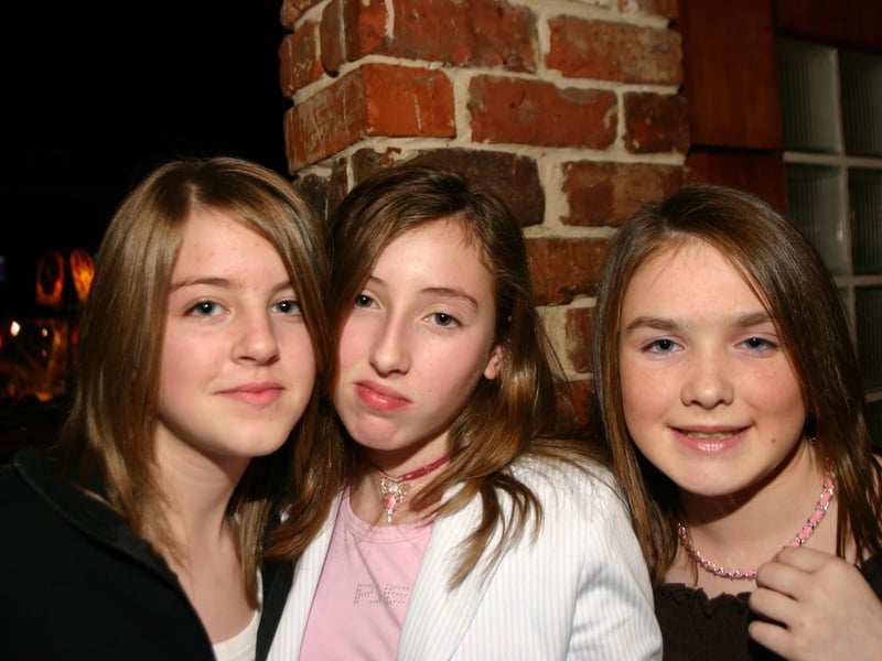Triple birthday celebration at the Bowling Alley in Derry back in 2004.