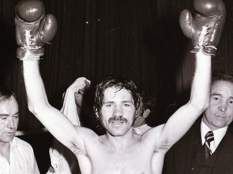 Derry boxing legend Charlie Nash.