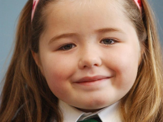 Keava Doherty. (3009PG36):20 years on: Young people across Derry and Donegal starting school in September 2003