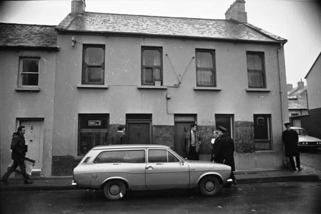 Annie's Bar in 1972.