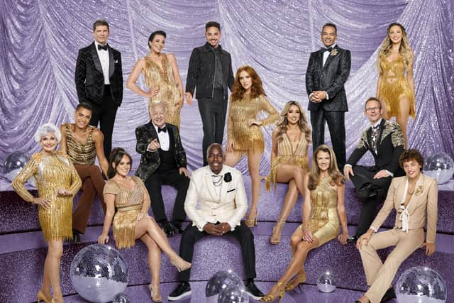 Angela Rippon, Layton Williams, Nigel Harman, Ellie Leach, Amanda Abbington, Les Dennis, Adam Thomas, Eddie Kadi, Angela Scanlon, Nikita Kanda, Krishnan Guru-Murthy, Annabel Croft, Jody Cundy, Zara McDermot and Bobby Brazier