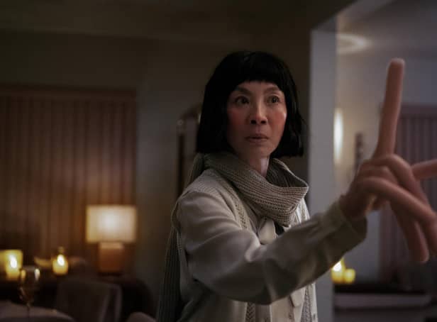 <p>Michelle Yeoh in Everything Everywhere All at Once PIC: Allyson Riggs</p>