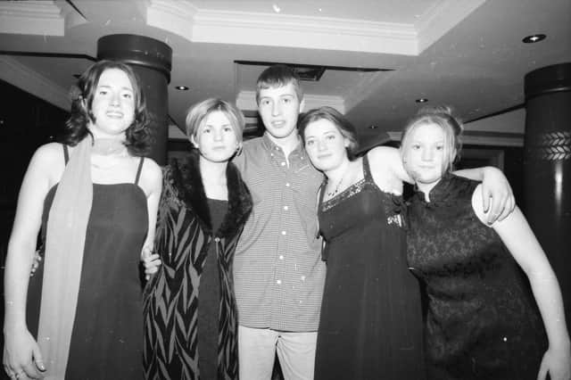 A group pictured at the St. Mary's College formal.