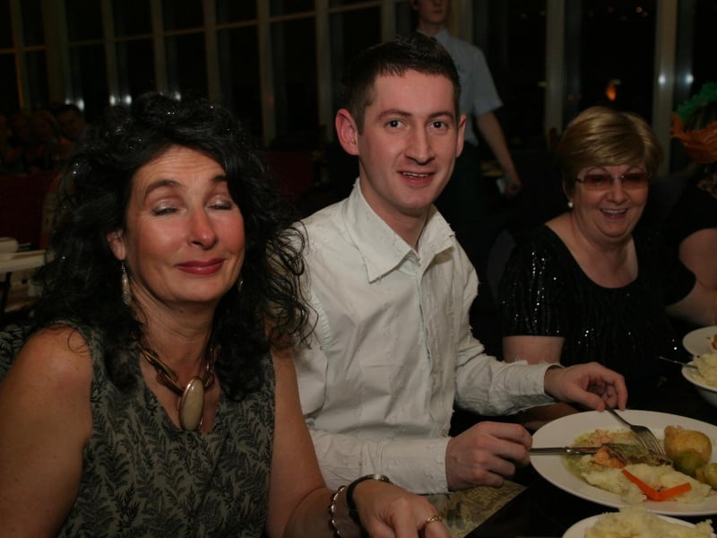 Christmas parties in Derry in December 2003.
