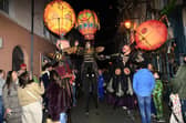 Awakening the Walled City Trail, celebrating the 40th anniversary of the Derry Halloween Festival. (Photo - Tom Heaney, nwpresspics)