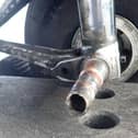 A failure of the wheel axle caused by bearing overheat was identified as the cause of the wheel detachment.