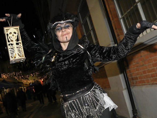 Awakening the Walled City Trail, celebrating the 40th anniversary of the Derry Halloween Festival. (Photo - Tom Heaney, nwpresspics)