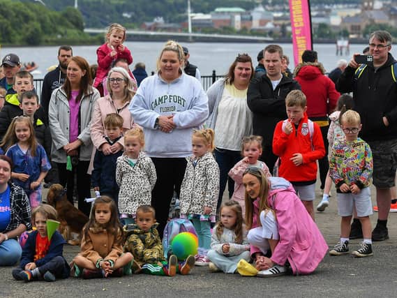 Foyle Maritime Festival on Sunday afternoon. Photo: George Sweeney.