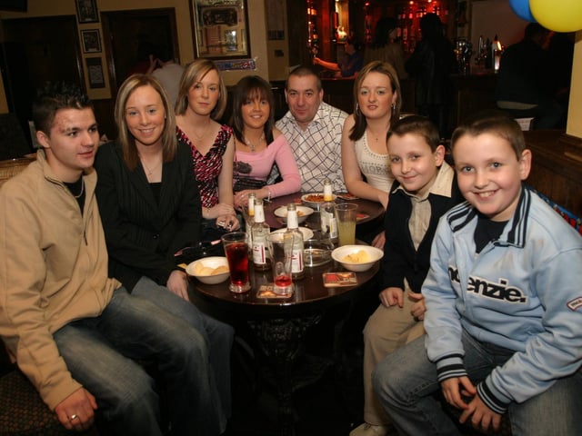 Parties and celebrations in 2004: Gerard Doherty.