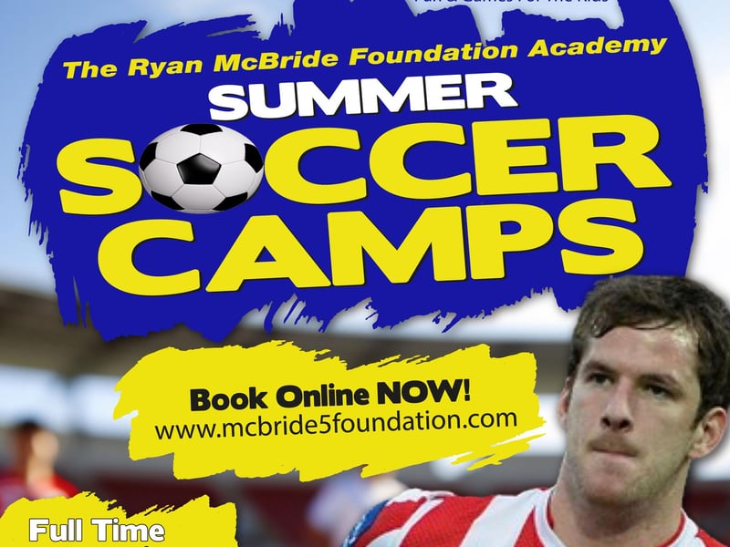 Ryan McBride Foundation Summer Camp will be running across a number of different locations at different prices. Beginning at the Brandywell Stadium on June 30th at 9:00 AM (priced at £22.38) and concluding at St Joseph's Boys' School on August 25th at 9:30 AM.