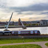 Derry is now the end of the line as far as rail in the west is concerned.