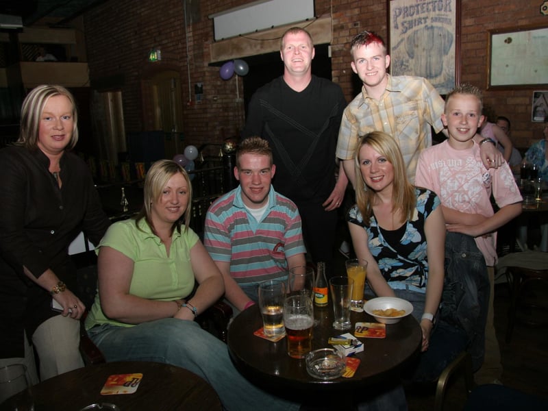 Parties in Derry in July 2005.
