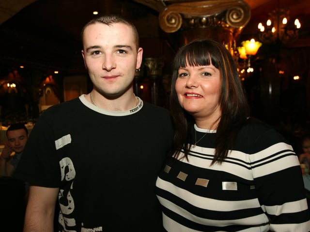 Out partying with friends and family at the pub.