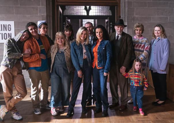 (L-R)Orla Mccool (Louisa Clare Harland), (James Maguire (Dylan Llewellyn), DEIRDRE MALLON (Amelia Crowley),Clare Devlin (Nicola Coughlan) , Sarah Mccool (Kathy Kiera Clarke),Erin Quinn (Saoirse Monica Jackson), Michelle Mallon (Jamie-Lee O'Donnell), Mary Quinn (Tara Lynne O'Neill), Gerry Quinn (Tommy Tiernan), Cara (Darcey McNeeley), Granda Joe (Ian McElhinney), Gerladine Devlin (Philippa Dunne)