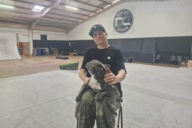 Joe Hill owner and operator of Derry City SkatePark.
