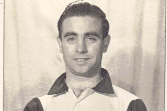 The late Hugh 'Dick' Doherty during his Buncrana Hearts days.