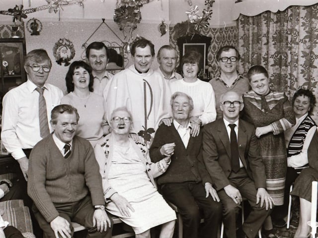 Mr and Mrs McGrory's Diamond wedding celebration at Central Drive in Creggan.