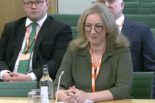 Selina Horshi during a briefing of NIAC on Wednesday, September 2.