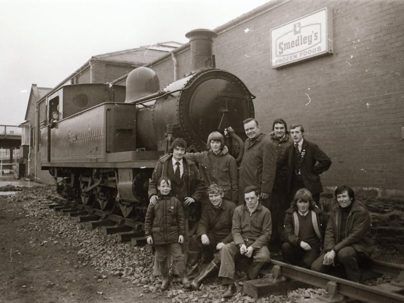 The North West of Ireland Railway Society have acquired a former Donegal Railways Engine named Columbkille (formerly named 'Killbegs') for their museum. Work is under way to lay a two mile track over the old Donegal route along the Foyle and this train will be used to travel along it. This train was built in Manchester in 1907.
