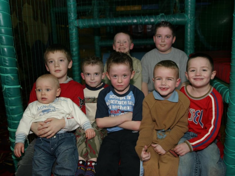 Celebrations back in 2004: Jack Coyle.