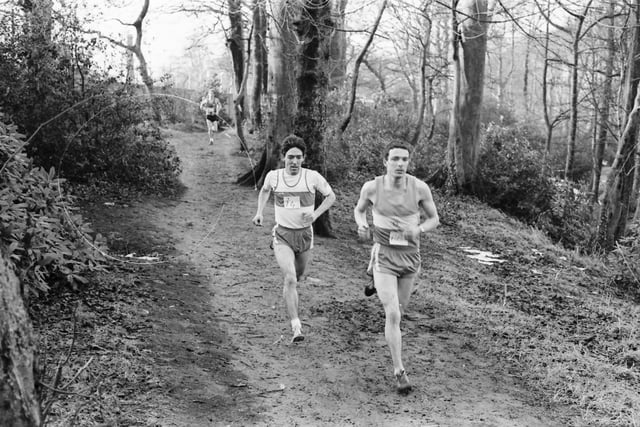 Ulster Cross Country Championships at St Columb's Park in Derry 40 years ago back in January 1984.