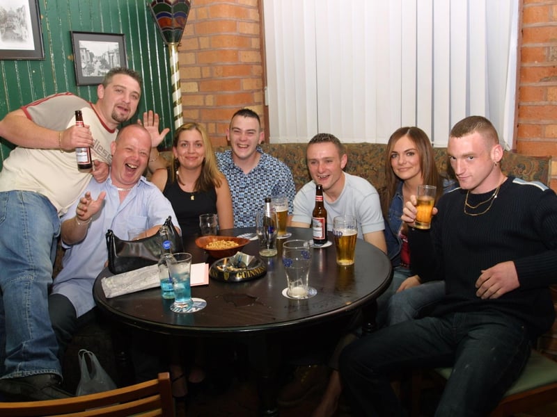 Pictures of birthdays, fundraisers and pub outings in July 2003