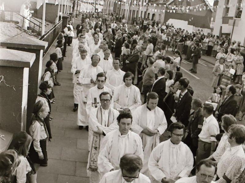 Columban celebrations in the Brandywell.