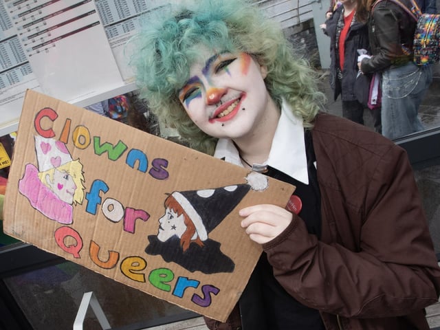Getting ready to join Saturday's Pride Parade in Derry. (Photos: Jim McCafferty Photography)