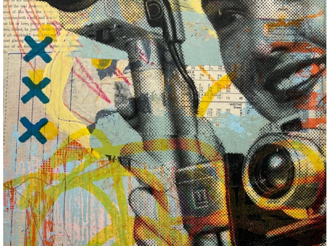 Flash. Mixed Media.