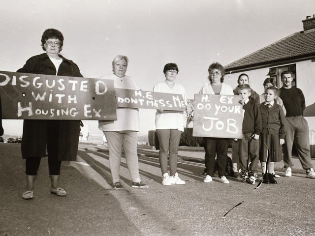 Iniscarin Residents' Protest.
