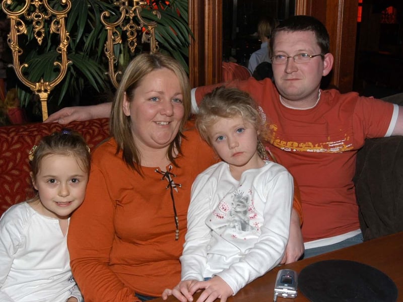 Laura spending time with her family.