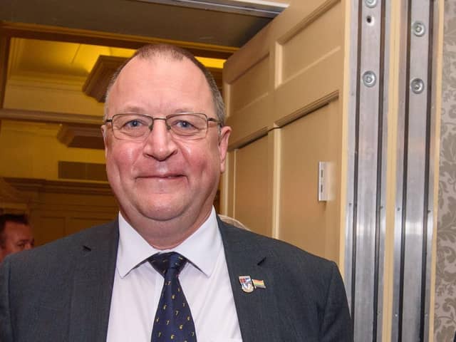 Outgoing Foyle College principal Patrick Allen