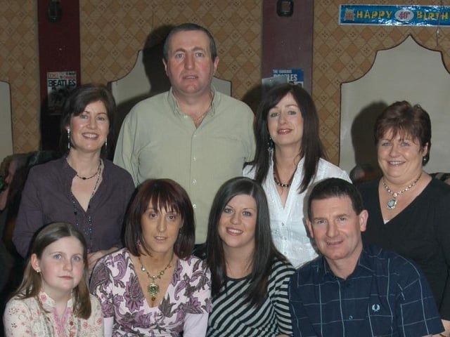 Paula celebrating her 40th birthday.