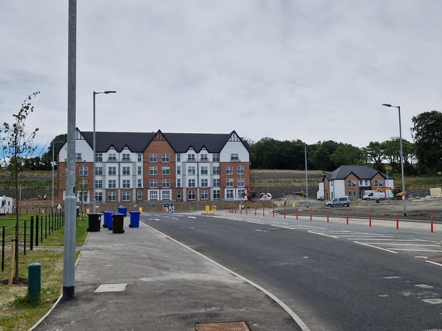 Over a dozen homes at the large new residential development on the Clooney Road off the Gransha Roundabout have now been either completed or are under construction.