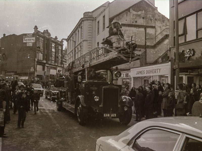 Uncle Bulgaria from The Wombles was a huge hit when he arrived in Derry back in December 1974.