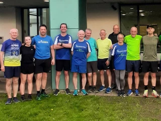 Some of the runners from Derry City and Strabane District Council’s Couch to Relay who will take part in next week's Strabane Lifford Half Marathon relay.